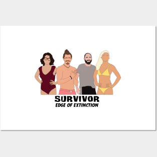 Survivor Edge of Extinction Posters and Art